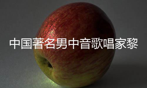 黎信黎信平介中国著名世 绍音歌唱家昌去昌生男中